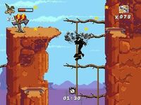 une photo d'Ã©cran de Desert Demolition sur Sega Megadrive